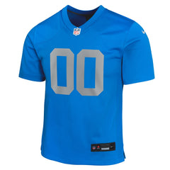 Detroit Lions Youth Alternate Custom Game Jersey - Blue cheap