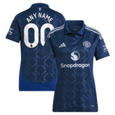 Manchester United Women's 2024/25 Away Replica Custom Jersey - Navy sale