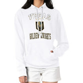 Vegas Golden Knights G-III 4Her by Carl Banks Women's Team Logo Tri-Blend Fleece Pullover Hoodie - White Hoodies