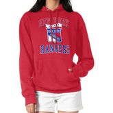 New York Rangers G-III 4Her by Carl Banks Women's Team Logo Tri-Blend Fleece Pullover Hoodie - Red Hoodies