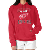 Detroit Red Wings G-III 4Her by Carl Banks Women's Team Logo Tri-Blend Fleece Pullover Hoodie - Red Hoodies