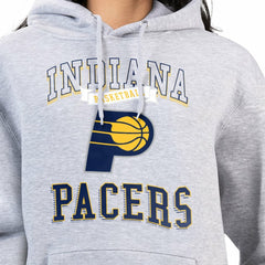 Indiana Pacers G-III 4Her by Carl Banks Women's Graphic Fleece Pullover Hoodie - Heather Gray discount