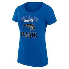 Orlando Magic G-III 4Her by Carl Banks Women's Super-Slim Fit Lightweight Team Logo T-Shirt - Blue on sale