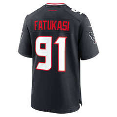 Folorunso Fatukasi Houston Texans Team Game Jersey - Navy sale
