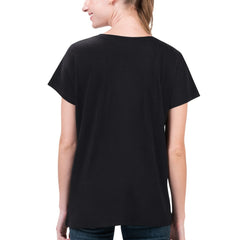 Houston Texans G-III 4Her by Carl Banks Women's Super-Slim Fit Lightweight H-Town V-Neck T-Shirt - Black cheap