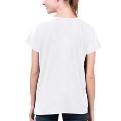 Houston Texans G-III 4Her by Carl Banks Women's Super-Slim Fit Lightweight H-Town V-Neck T-Shirt - White sale