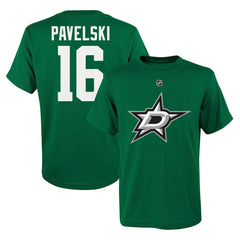 Joe Pavelski Dallas Stars Youth Player Name & Number T-Shirt - Kelly Green T-shirts