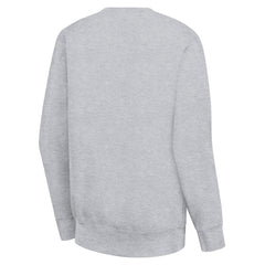 San Jose Sharks G-III 4Her by Carl Banks Women's Collage Graphic Fleece Long Sleeve Pullover Sweatshirt - Heather Gray Sweatshirts