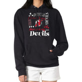 New Jersey Devils G-III 4Her by Carl Banks Women's Collage Team Graphic Tri-Blend Fleece Pullover Hoodie - Black Jerseys