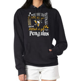 Pittsburgh Penguins G-III 4Her by Carl Banks Women's Collage Team Graphic Tri-Blend Fleece Pullover Hoodie - Black Hoodies