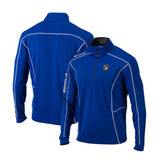 Milwaukee Brewers Cooperstown Collection Omni-Wick Shotgun Quarter-Zip Top Royal