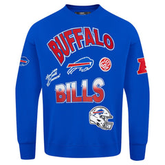 Buffalo Bills Pro Standard Turn It Up Drop Shoulder Pullover Sweatshirt - Royal for sale