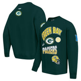 Green Bay Packers Pro Standard Turn It Up Drop Shoulder Pullover Sweatshirt - Green online