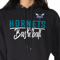 Charlotte Hornets G-III 4Her by Carl Banks Women's Graphics Fleece Pullover Hoodie - Black outlet
