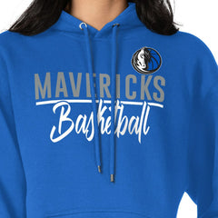 Dallas Mavericks G-III 4Her by Carl Banks Women's Graphics Fleece Pullover Hoodie sale - Blue for sale