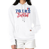 Philadelphia 76ers G-III 4Her by Carl Banks Women's Graphics Fleece Pullover Hoodie - White cheap