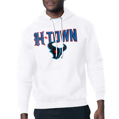 Houston Texans Starter H-Town Graphic Fleece Pullover Hoodie - White on sale