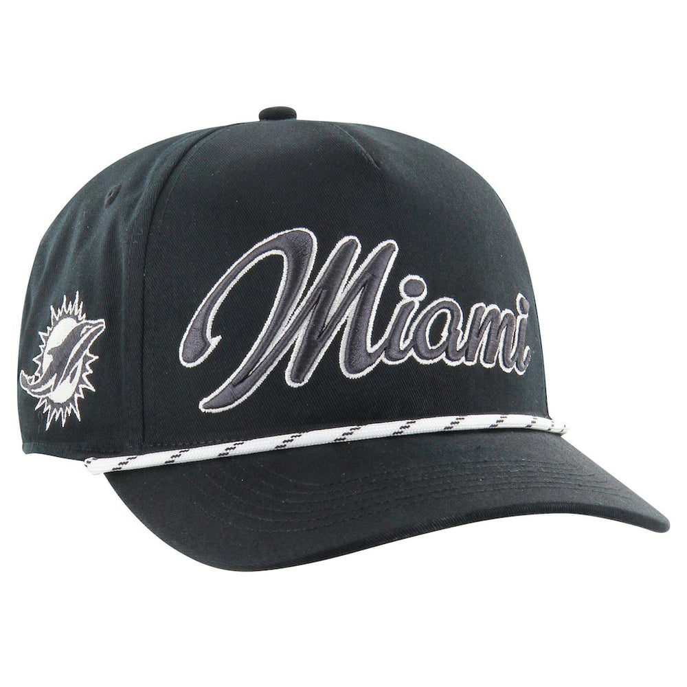 Miami Dolphins '47 Overhand Speckle Hitch Adjustable Hat - Black outlet