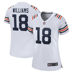 Caleb Williams Chicago Bears Women's 2nd Alternate Game Player Jersey - White outlet