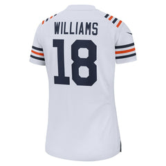 Caleb Williams Chicago Bears Women's 2nd Alternate Game Player Jersey - White outlet