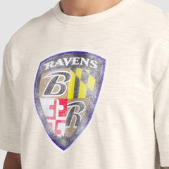Baltimore Ravens Slub T-Shirt - Cream outlet