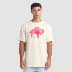 Buffalo Bills Slub T-Shirt - Cream for sale