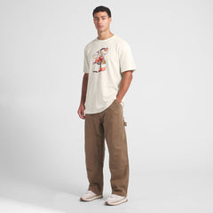 Cleveland Browns Slub T-Shirt - Cream on sale