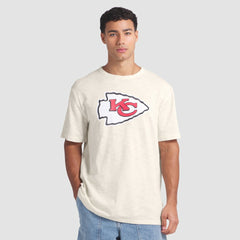 Kansas City Chiefs Slub T-Shirt - Cream discount