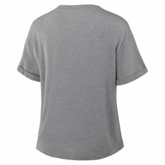 Green Bay Packers Women's Swing Pass Tri-Blend Boxy T-Shirt - Heather Gray on sale