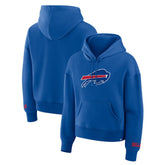Buffalo Bills Women's Legacy Fleece Pullover Hoodie - Royal outlet
