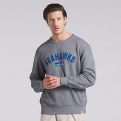 Seattle Seahawks Loop Terry Pullover Sweatshirt - Heather Gray sale