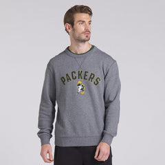 Green Bay Packers Loop Terry Pullover Sweatshirt - Heather Gray sale