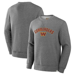 Washington Commanders Loop Terry Pullover Sweatshirt - Heather Gray online