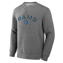 Los Angeles Rams Loop Terry Pullover Sweatshirt - Heather Gray for sale