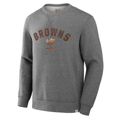 Cleveland Browns Loop Terry Pullover Sweatshirt - Heather Gray sale