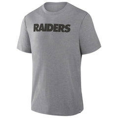 Las Vegas Raiders Pass Rush Tri-Blend T-Shirt - Heather Gray outlet