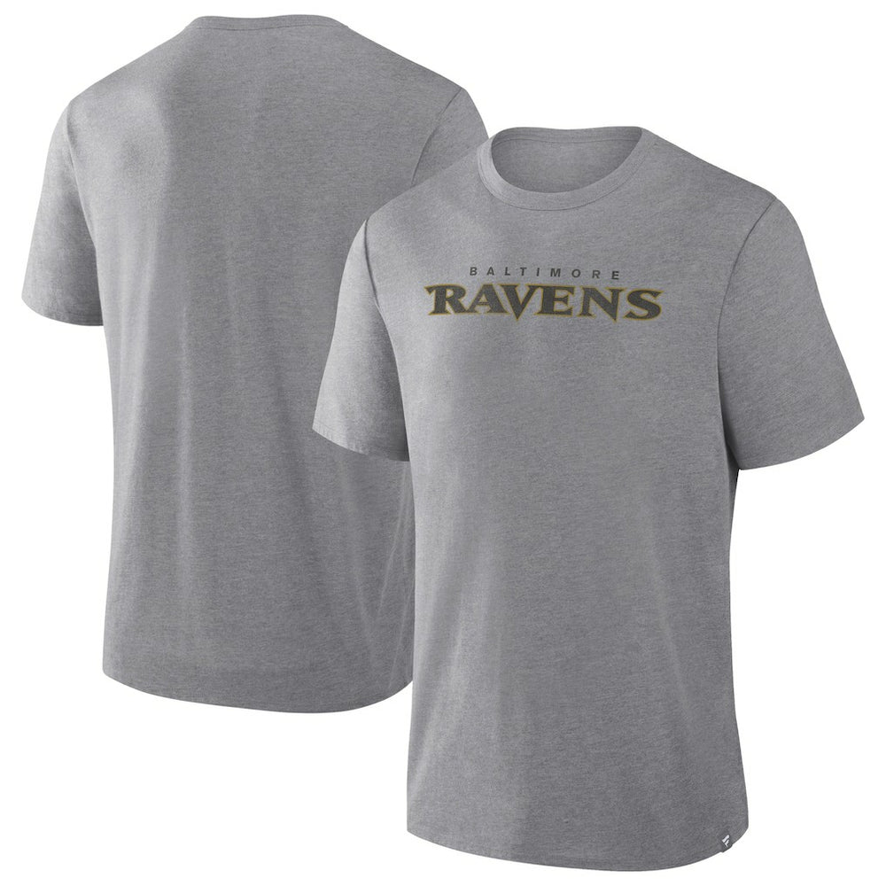 Baltimore Ravens Pass Rush Tri-Blend T-Shirt - Heather Gray for sale