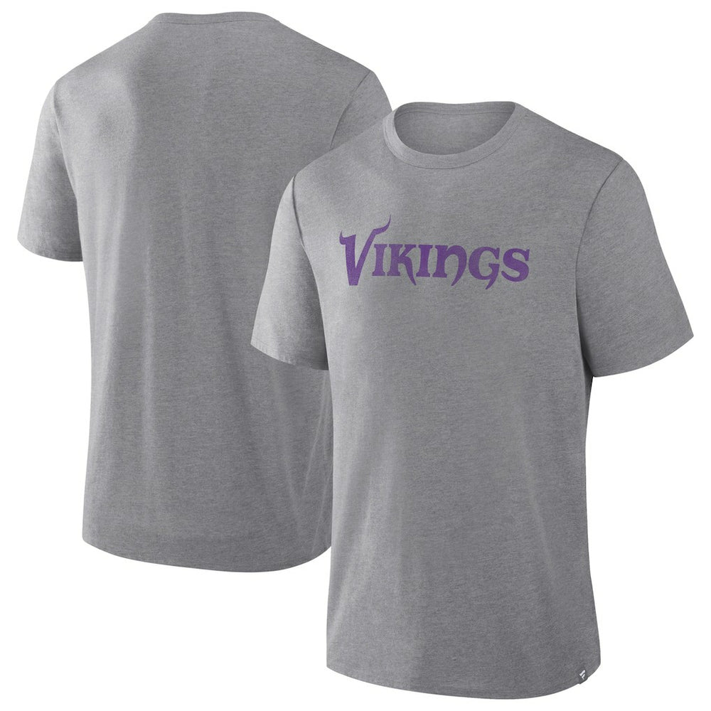 Minnesota Vikings Pass Rush Tri-Blend T-Shirt - Heather Gray cheap