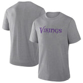 Minnesota Vikings Pass Rush Tri-Blend T-Shirt - Heather Gray cheap