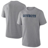 Dallas Cowboys Pass Rush Tri-Blend T-Shirt - Heather Gray discount