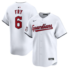 David Fry Cleveland Guardians Home Limited Player Jersey White