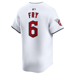 David Fry Cleveland Guardians Home Limited Player Jersey White