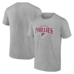 Philadelphia Phillies Home Field T-Shirt Heather Gray