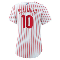 J.T. Realmuto Philadelphia Phillies Women's Home Replica Jersey White
