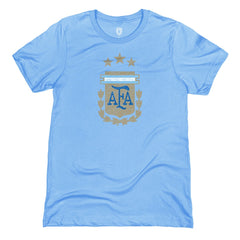 Argentina National Team 1863FC Badge T-Shirt - Light Blue sale