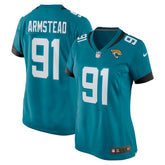 Arik Armstead Jacksonville Jaguars Women's Team Game Jersey - Teal sale
