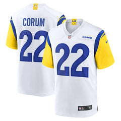 Blake Corum Los Angeles Rams Game Jersey - White sale