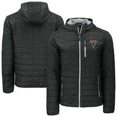 Atlanta Falcons Cutter & Buck Rainier PrimaLoft Eco Insulated Full-Zip Puffer Jacket - Black outlet