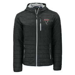 Atlanta Falcons Cutter & Buck Rainier PrimaLoft Eco Insulated Full-Zip Puffer Jacket - Black outlet