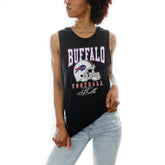 Buffalo Bills Gameday Couture Women's Preseason Opener Racerback Tank Top - Black outlet